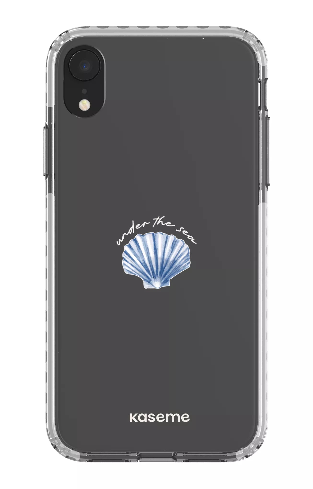 iPhone XR Clear Case - White Sealia Clear Case -