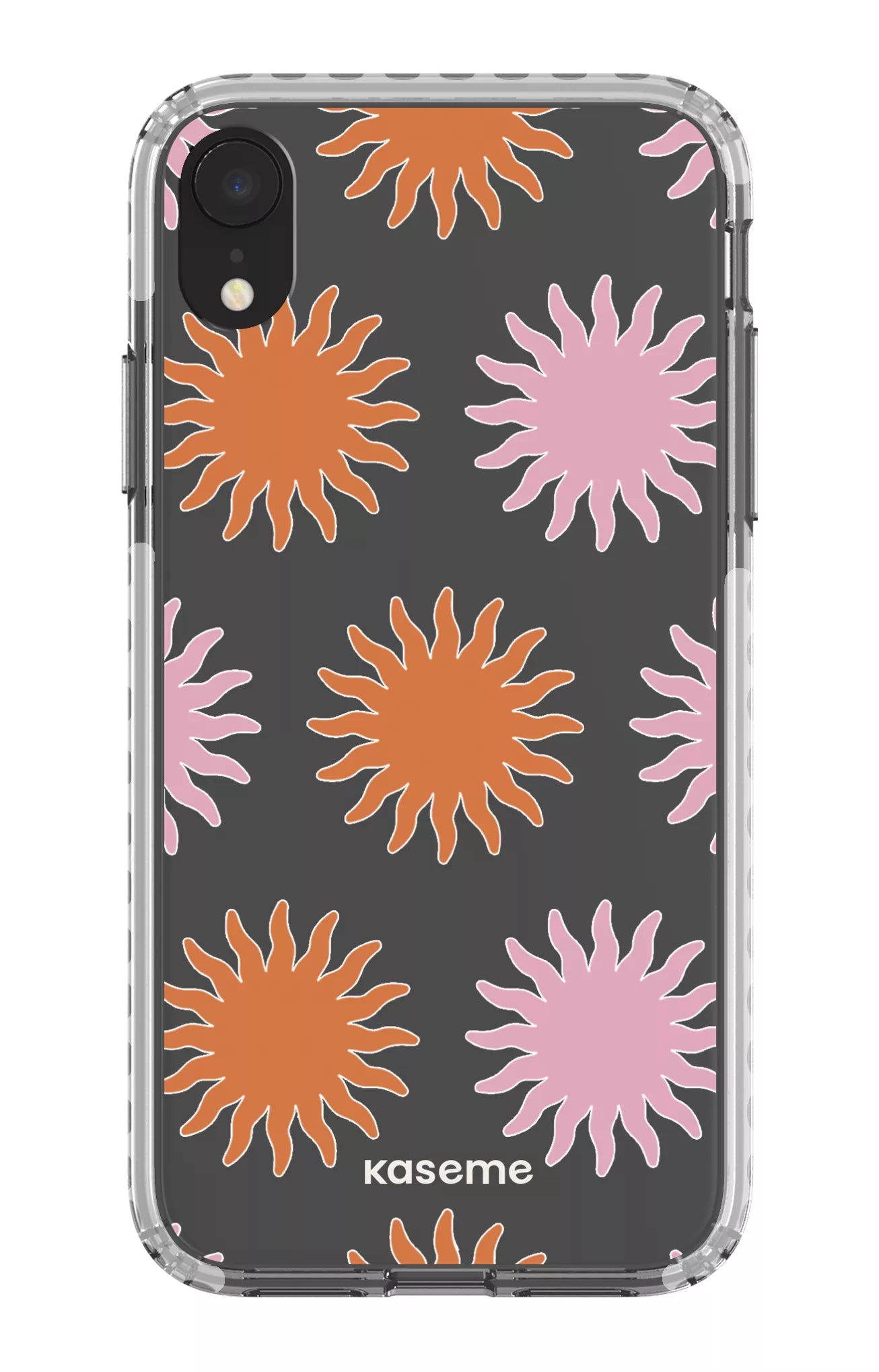 iPhone XR Clear Case - White Vitamin Sea Clear Case -