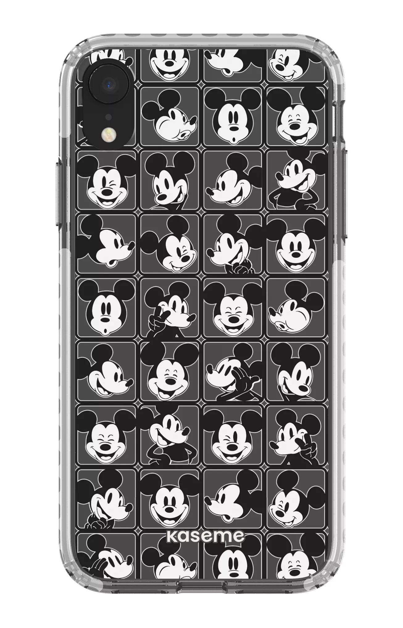 iPhone XR Clear Case - White Whimsy Clear Case -