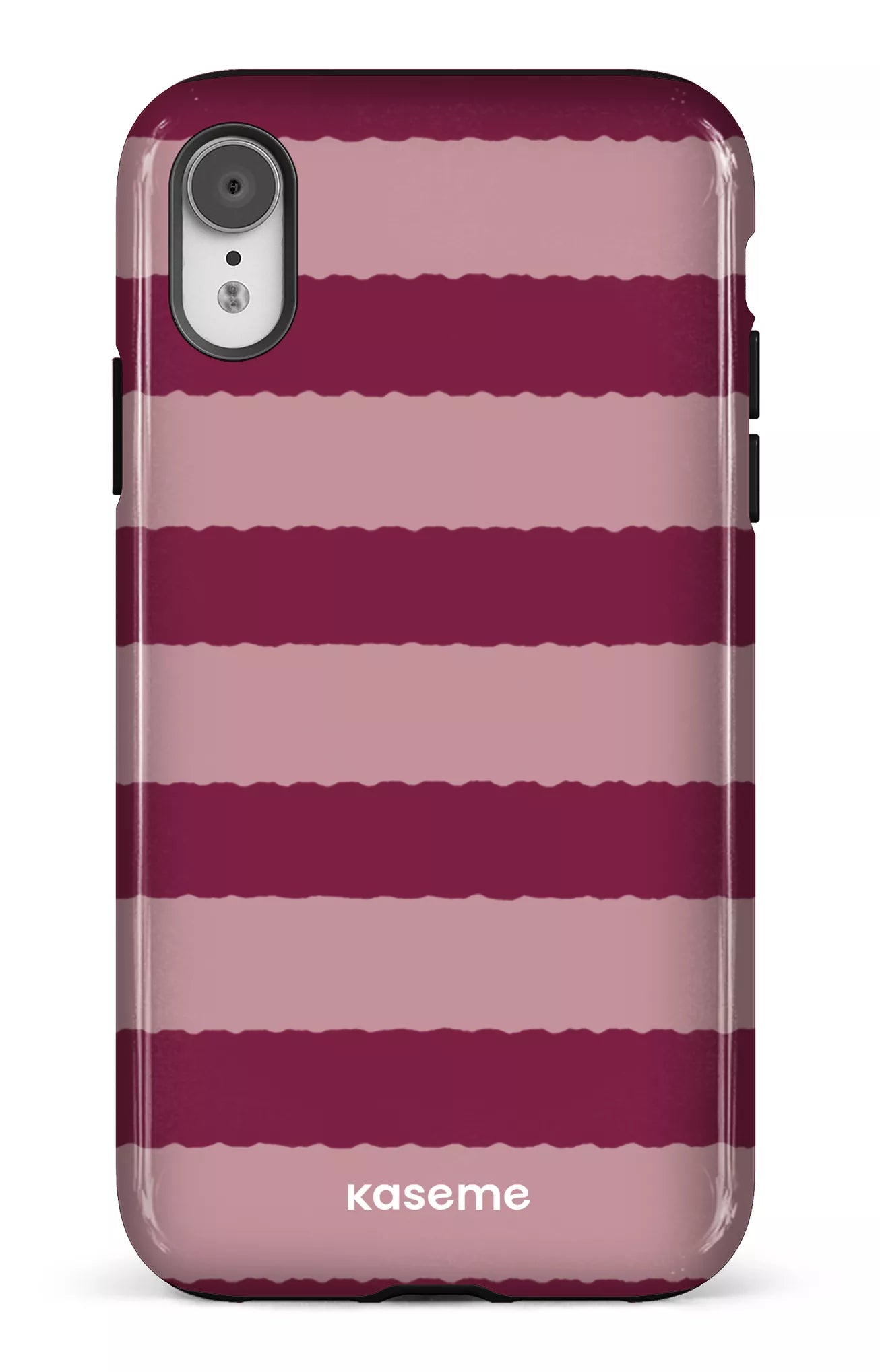 iPhone XR Tough Aligned Burgundy -