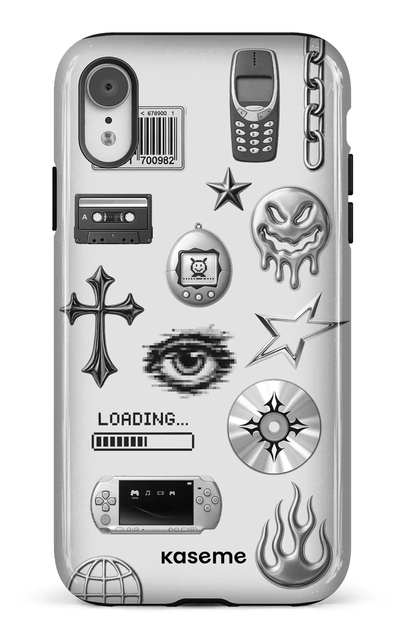 iPhone XR Tough Chrome -