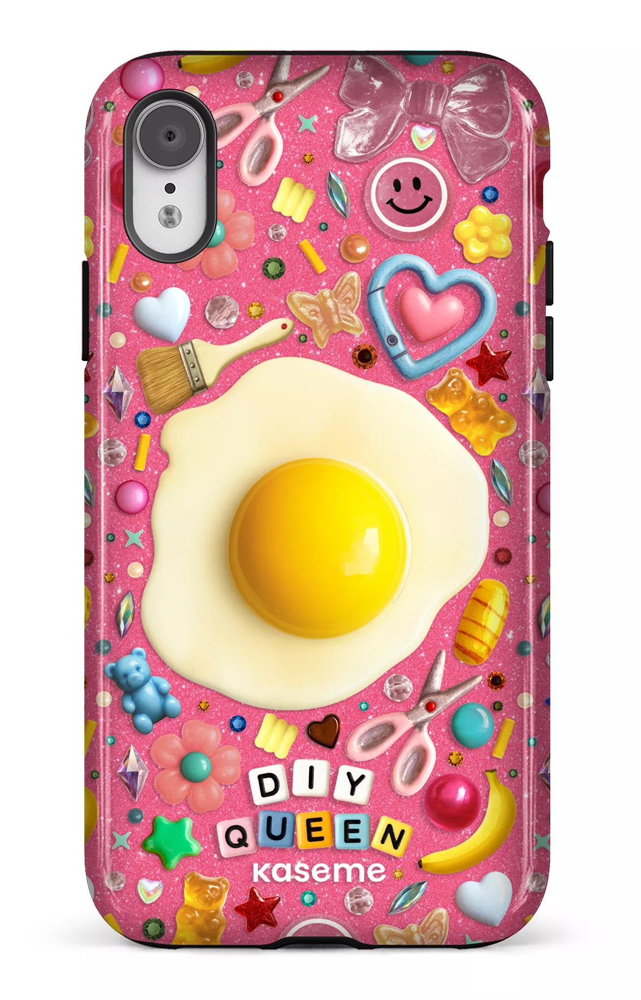 iPhone XR Tough DIY Queen -