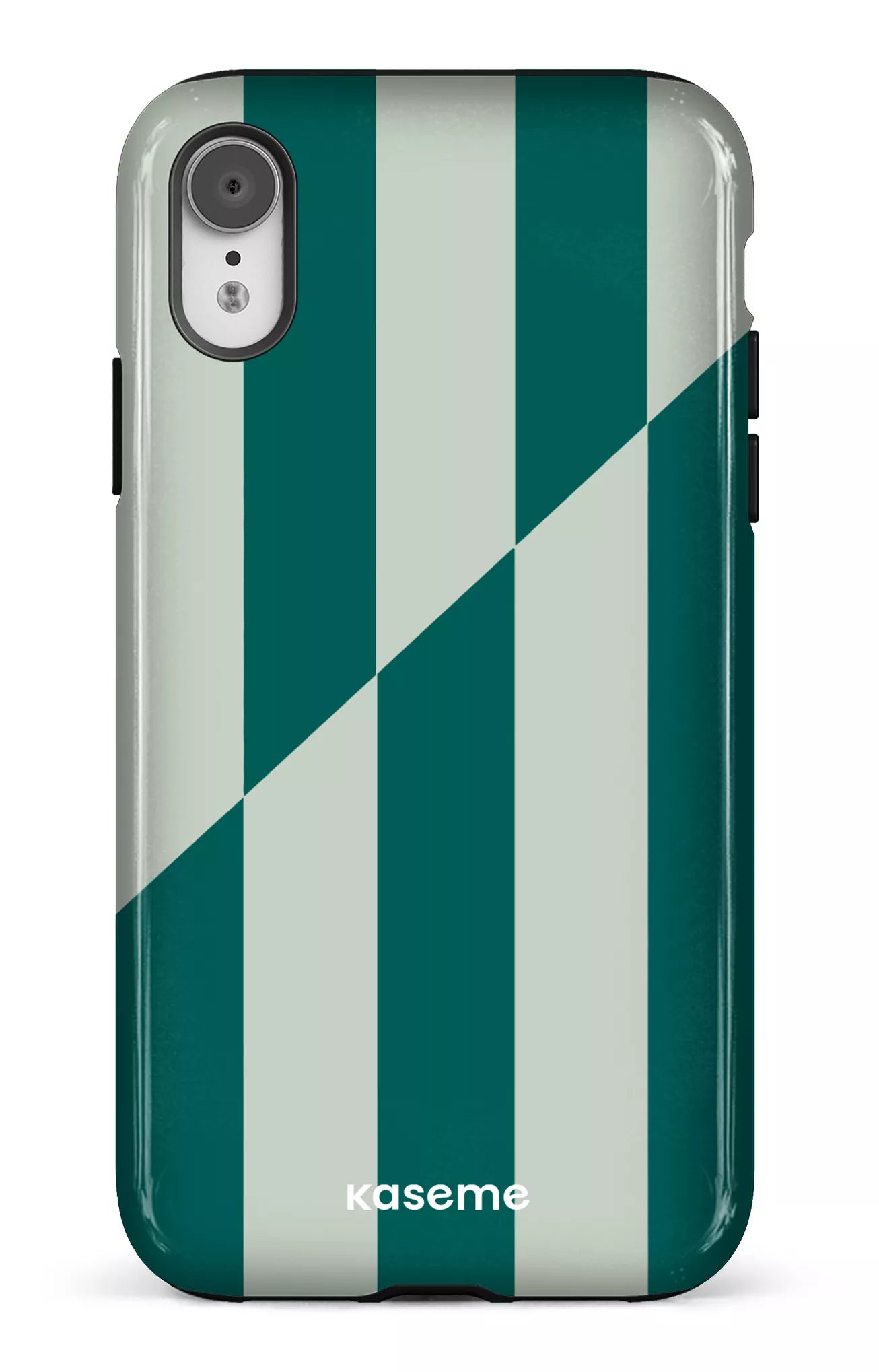 iPhone XR Tough Divided Green -