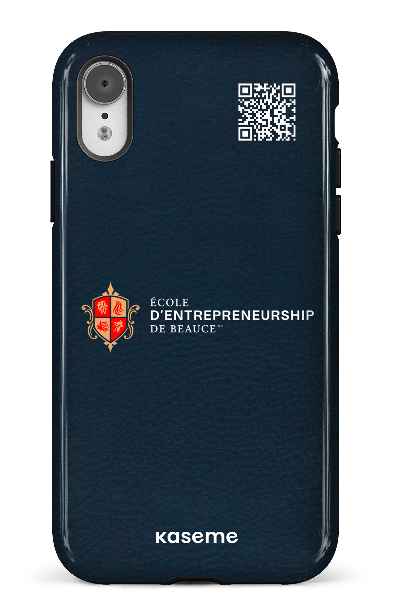 iPhone XR Tough EEB Bleu QR -