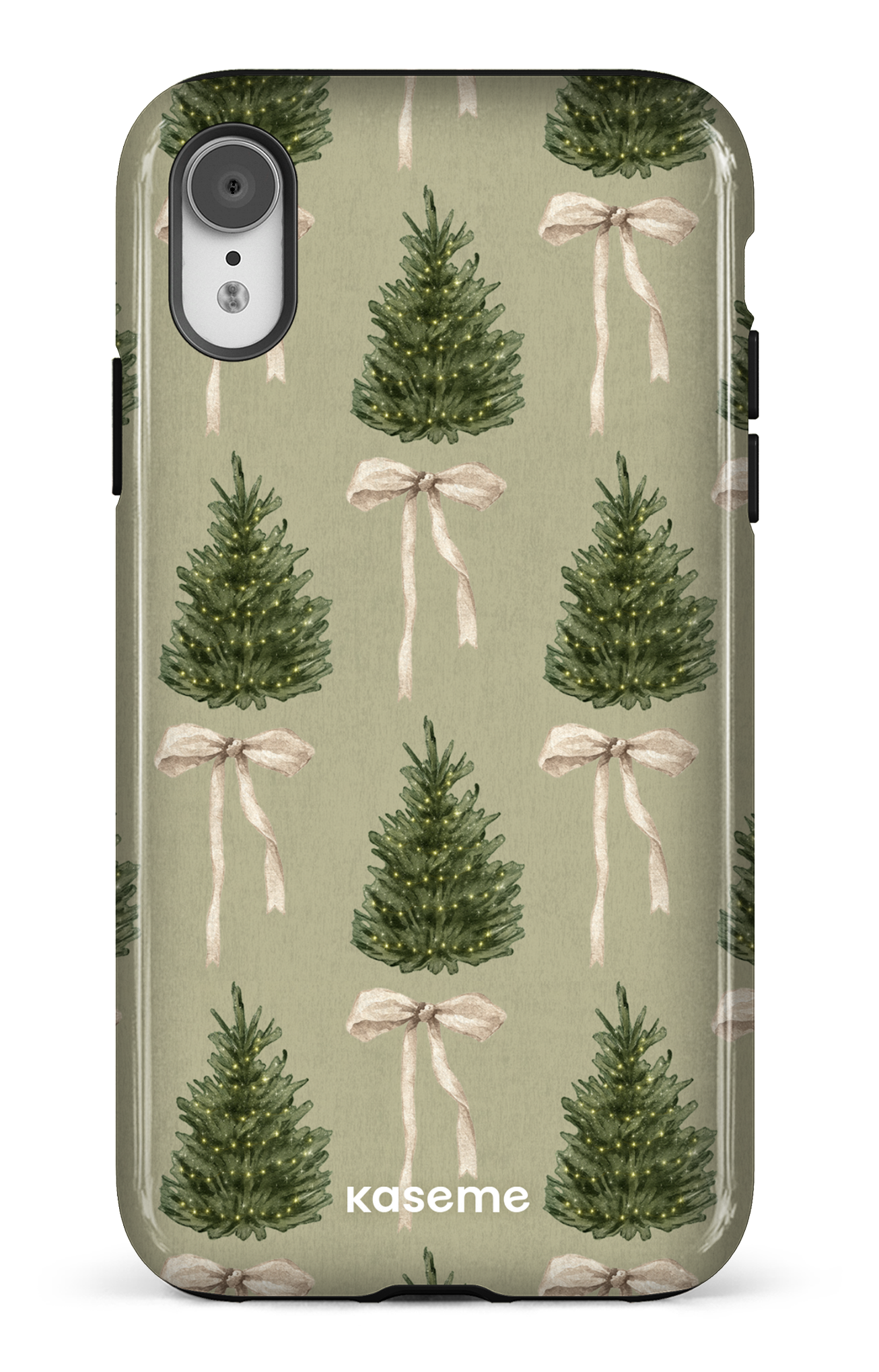 iPhone XR Tough Everwood Green -