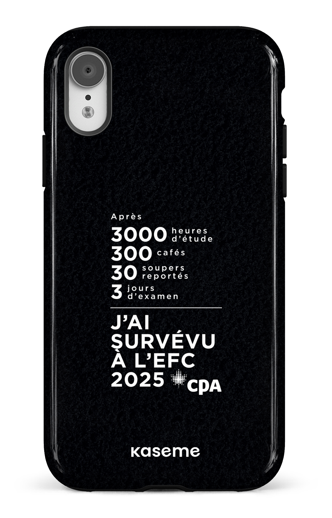 iPhone XR Tough J'ai réussi l'EFC 2025! -