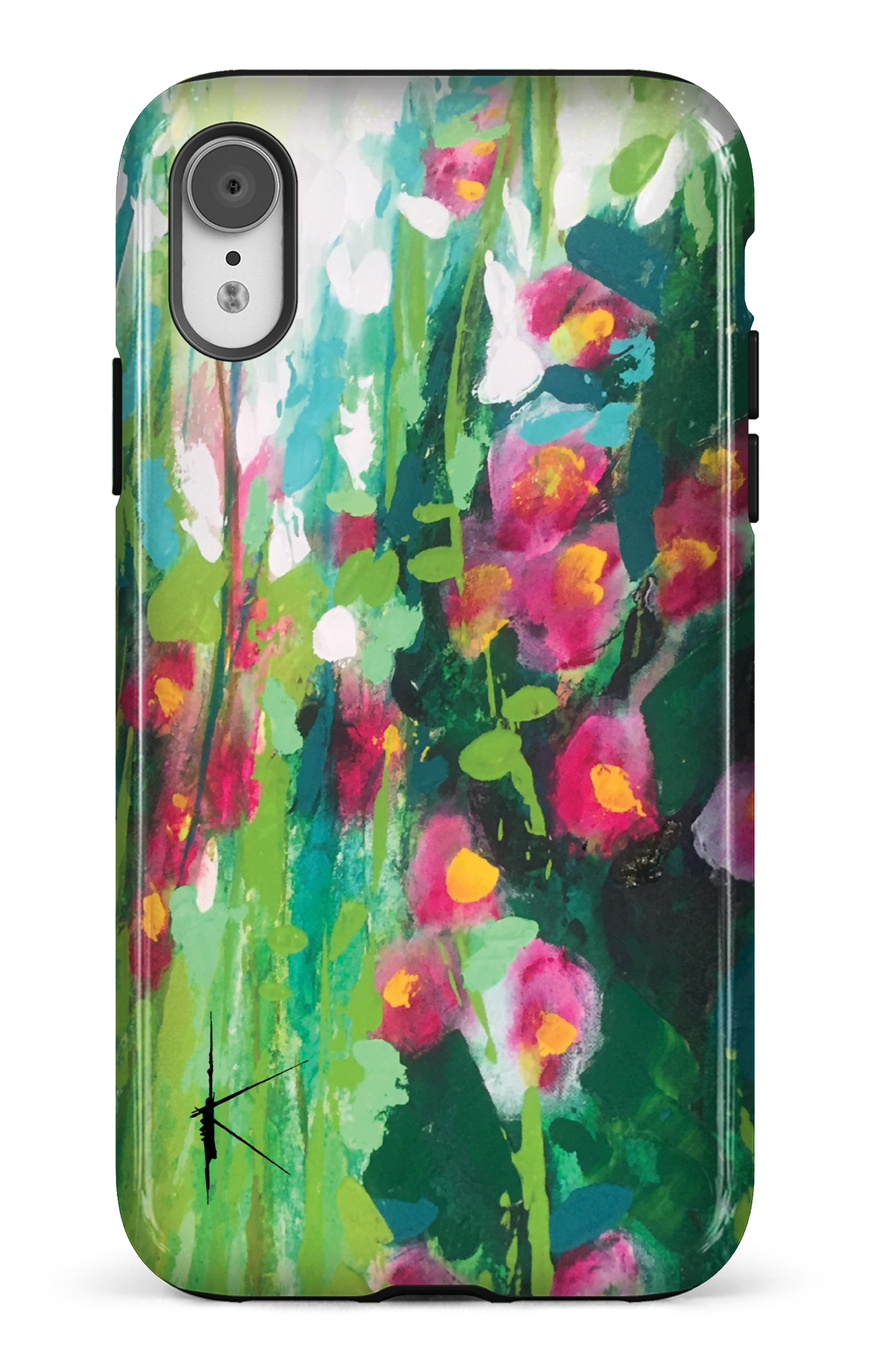 iPhone XR Tough La Rose Trémière par Kristine Girard -