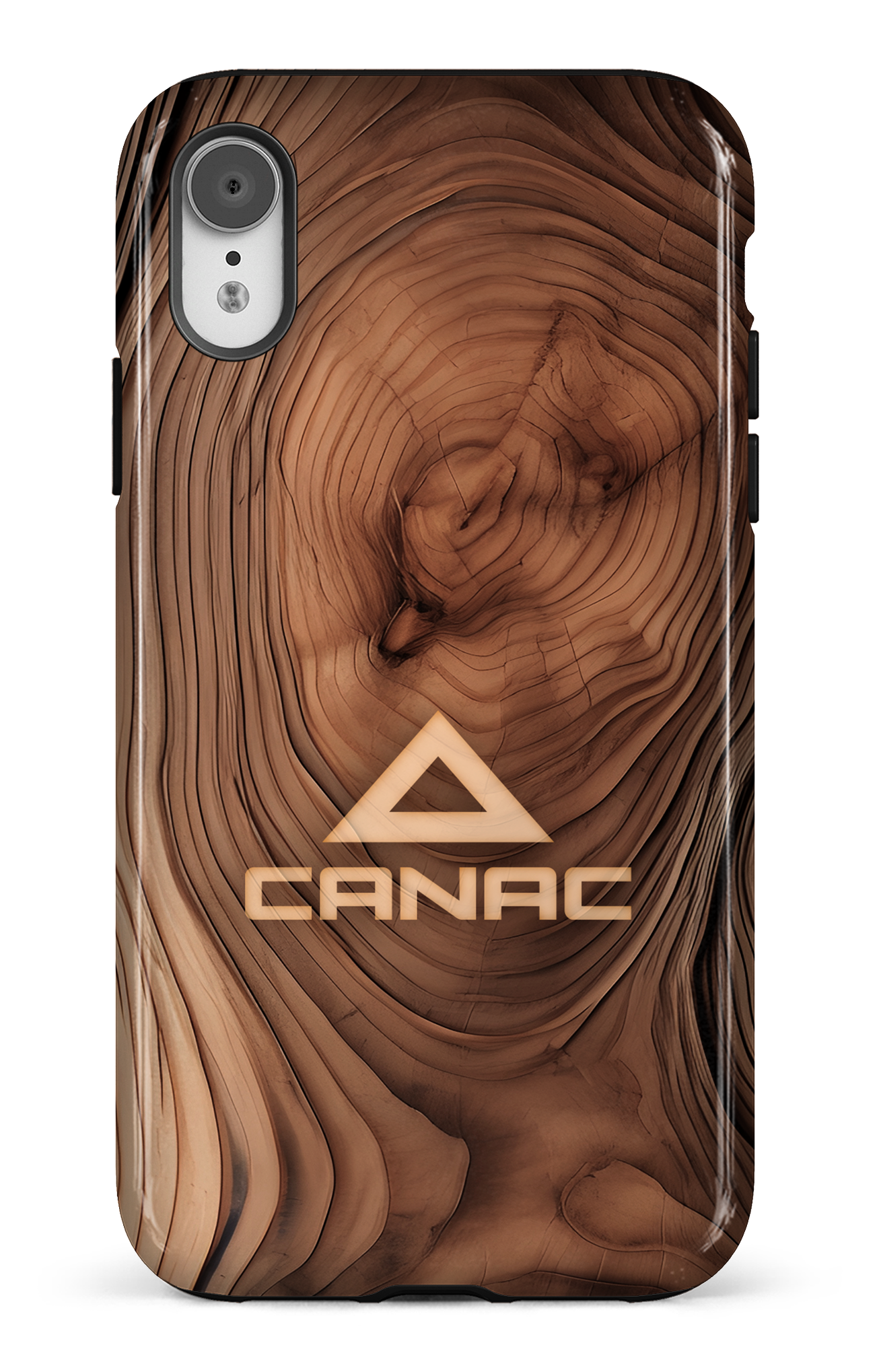 iPhone XR Tough La cour à bois -