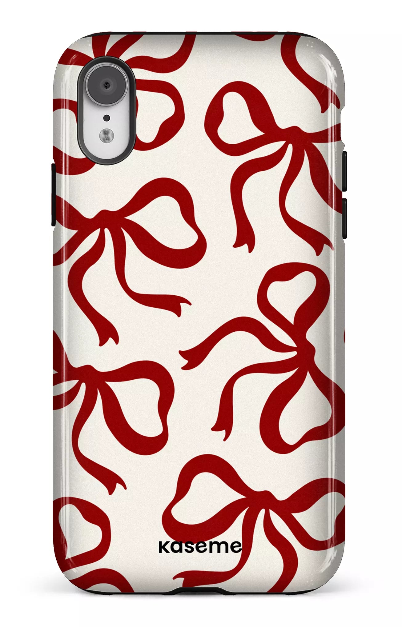 iPhone XR Tough Lace Burgundy -