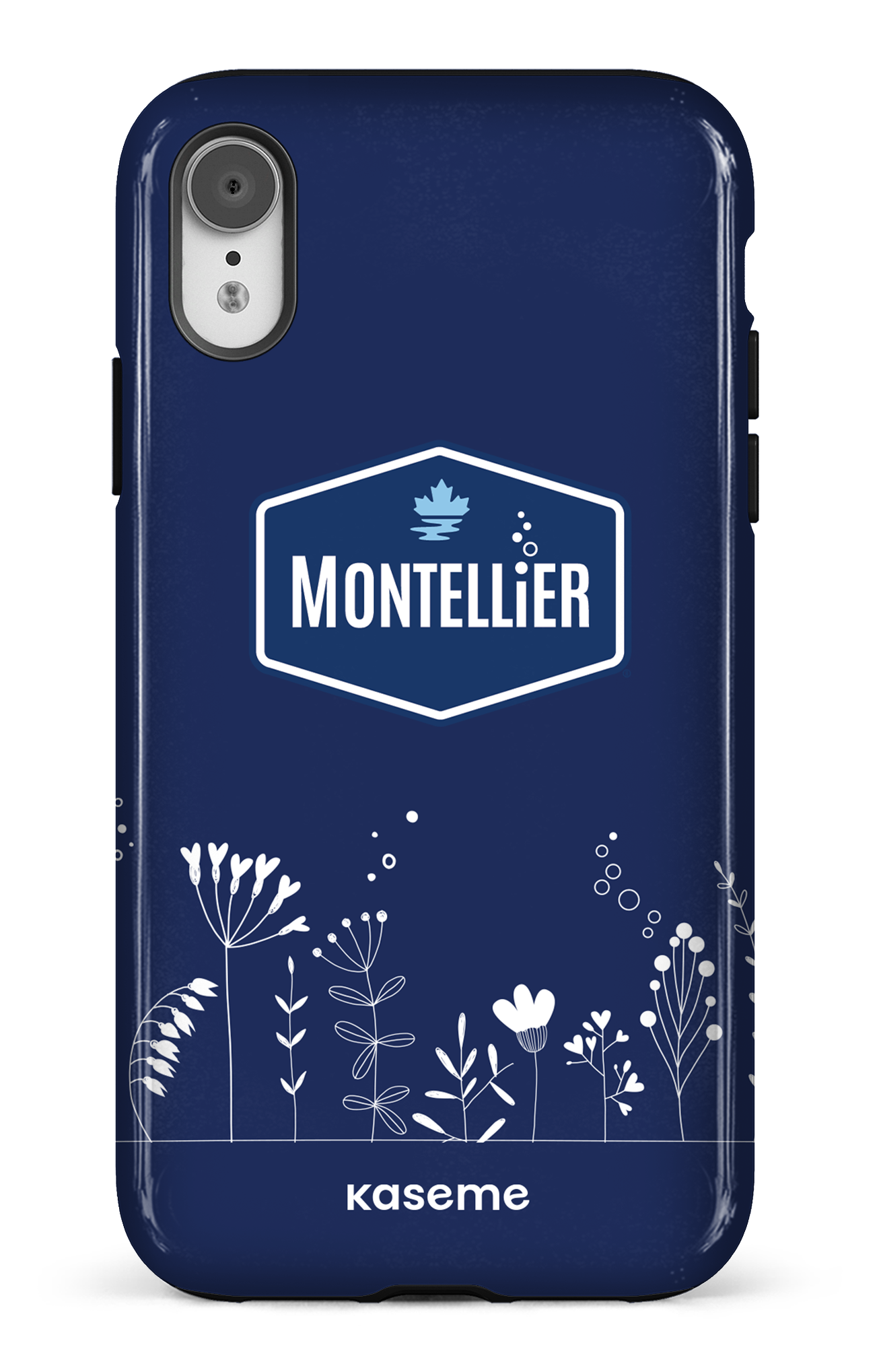 iPhone XR Tough Montellier Fleurs -