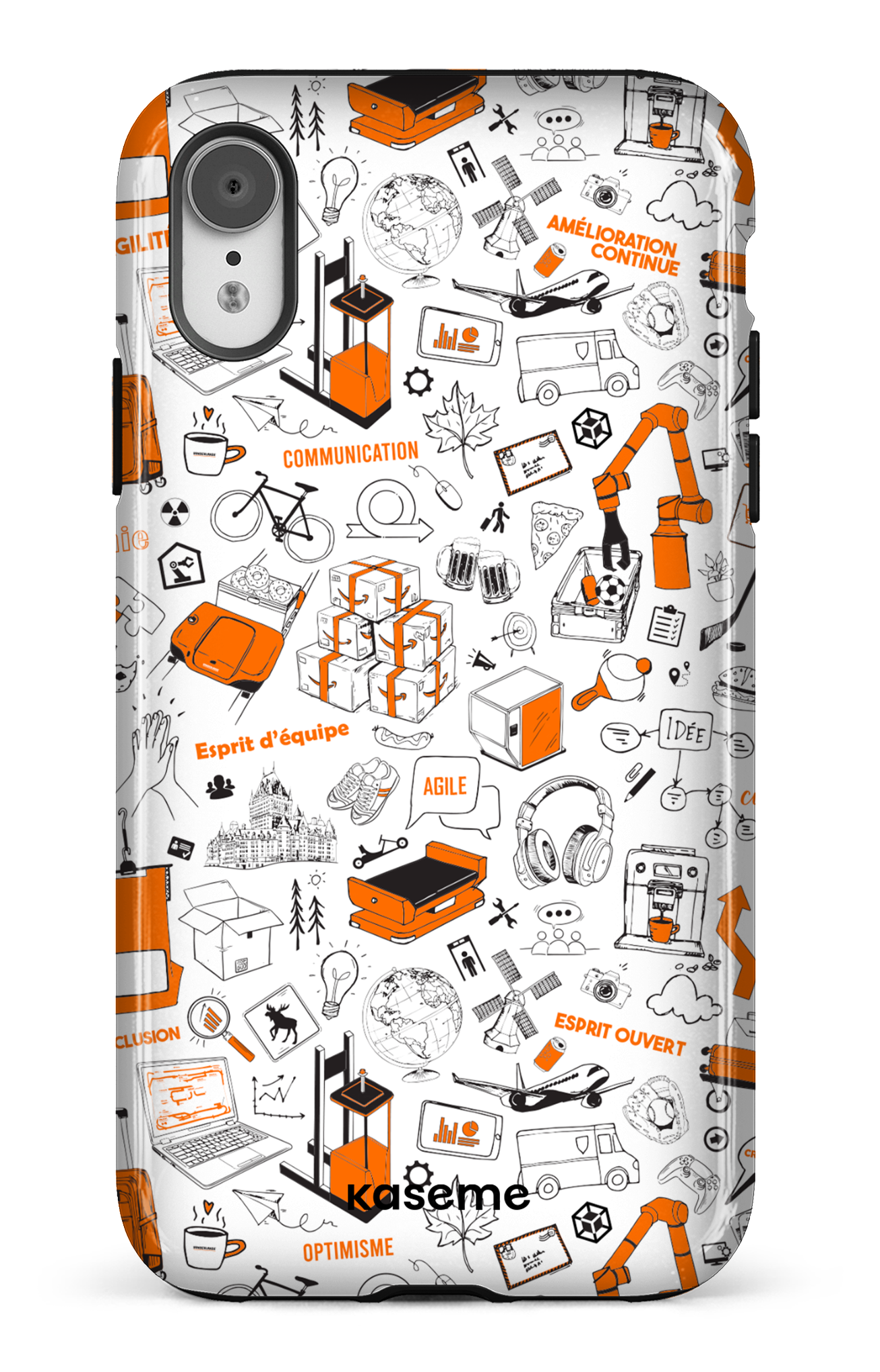 iPhone XR Tough Murale Vanderlande -
