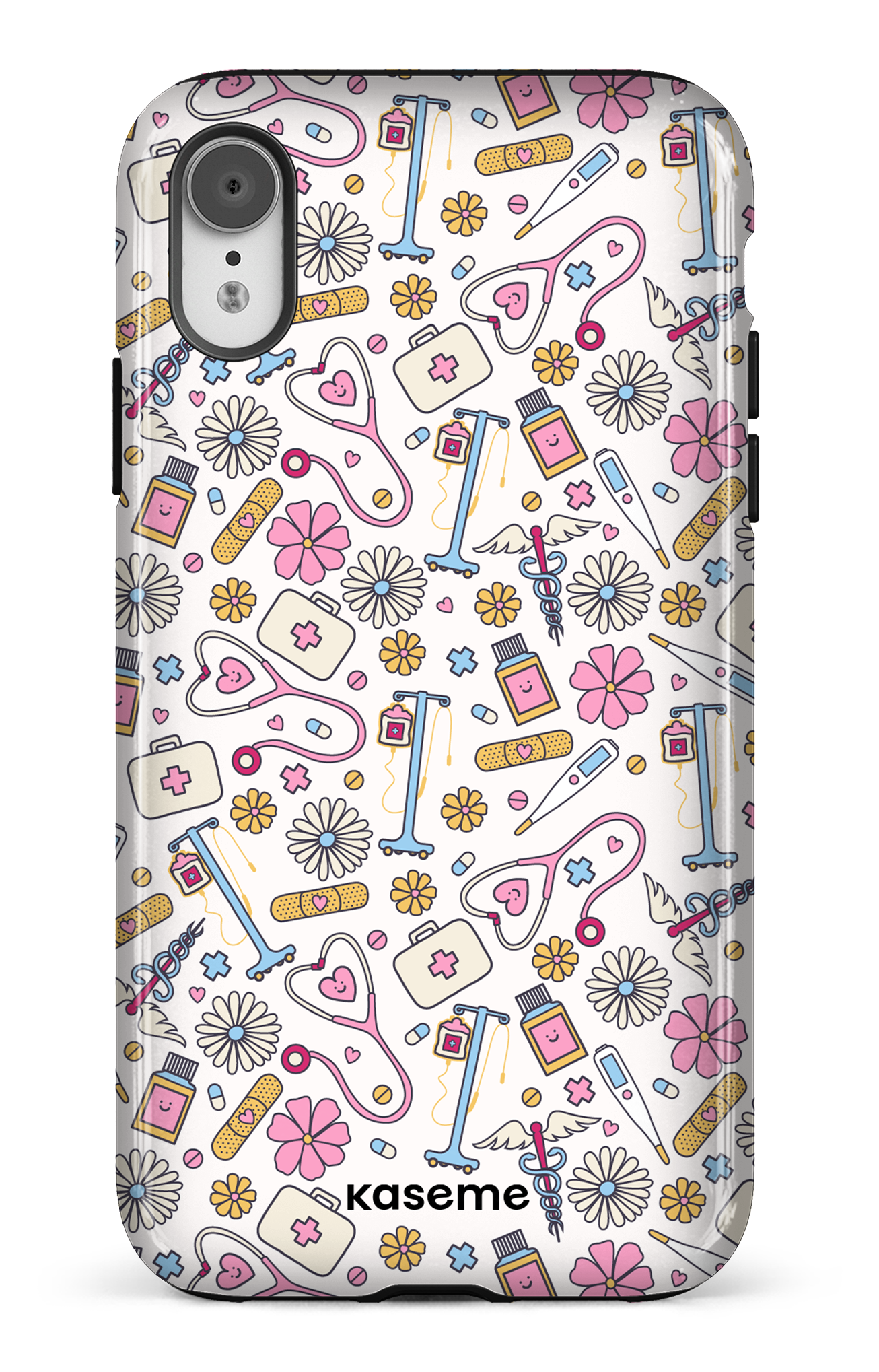 iPhone XR Tough Remedy Pink -
