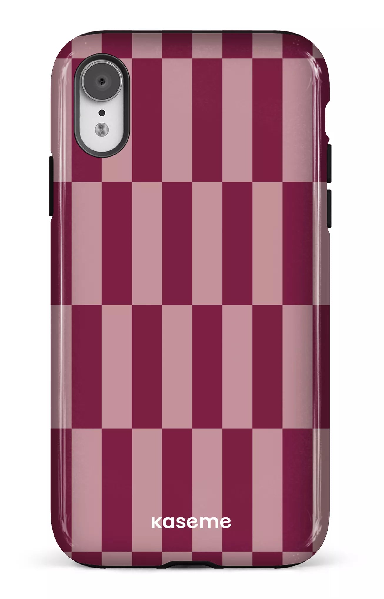 iPhone XR Tough Structured Burgundy -