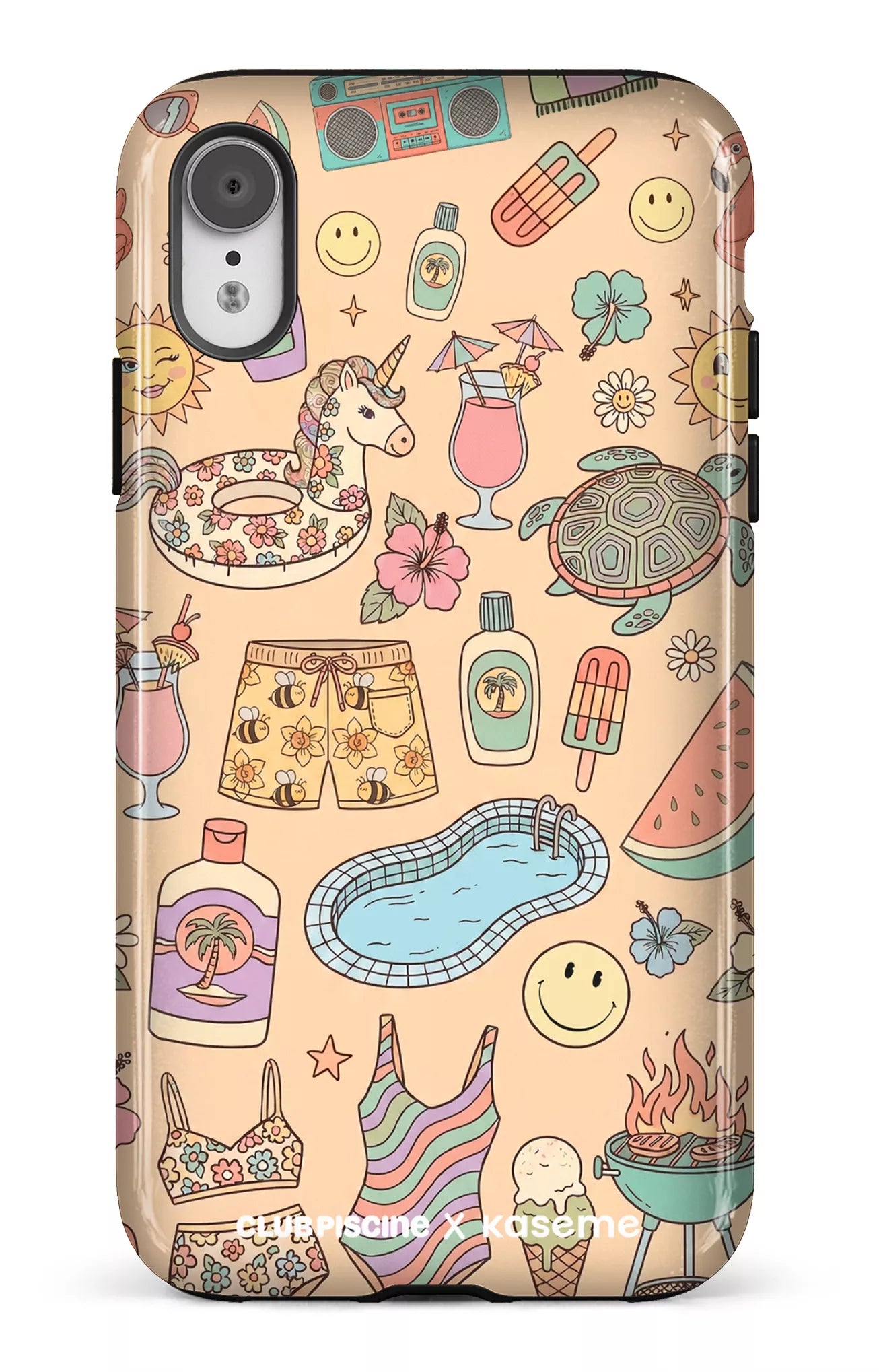 iPhone XR Tough Summer Icon by Club Piscine -