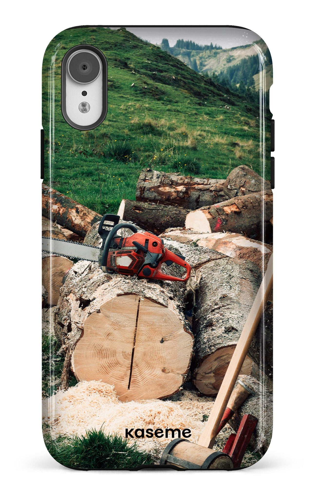 iPhone XR Tough Timber Cut -