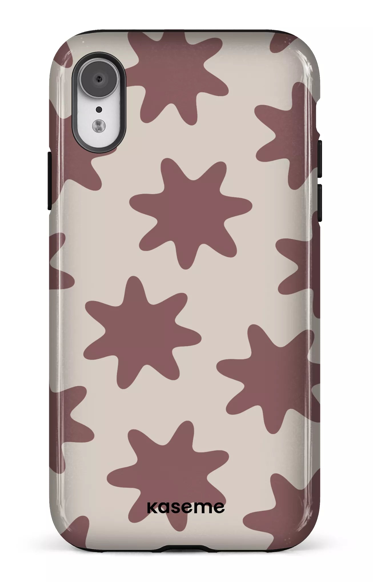 iPhone XR Tough Unframed Brown -