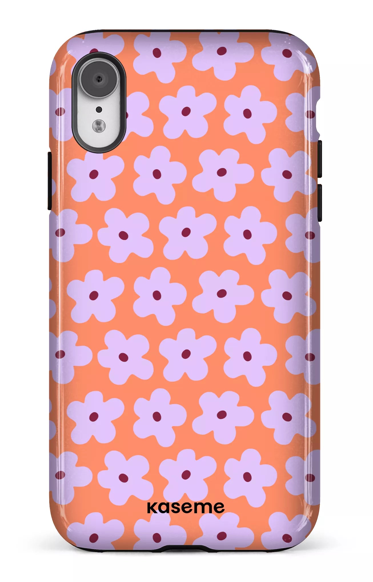iPhone XR Tough Viva la Fiori Orange -