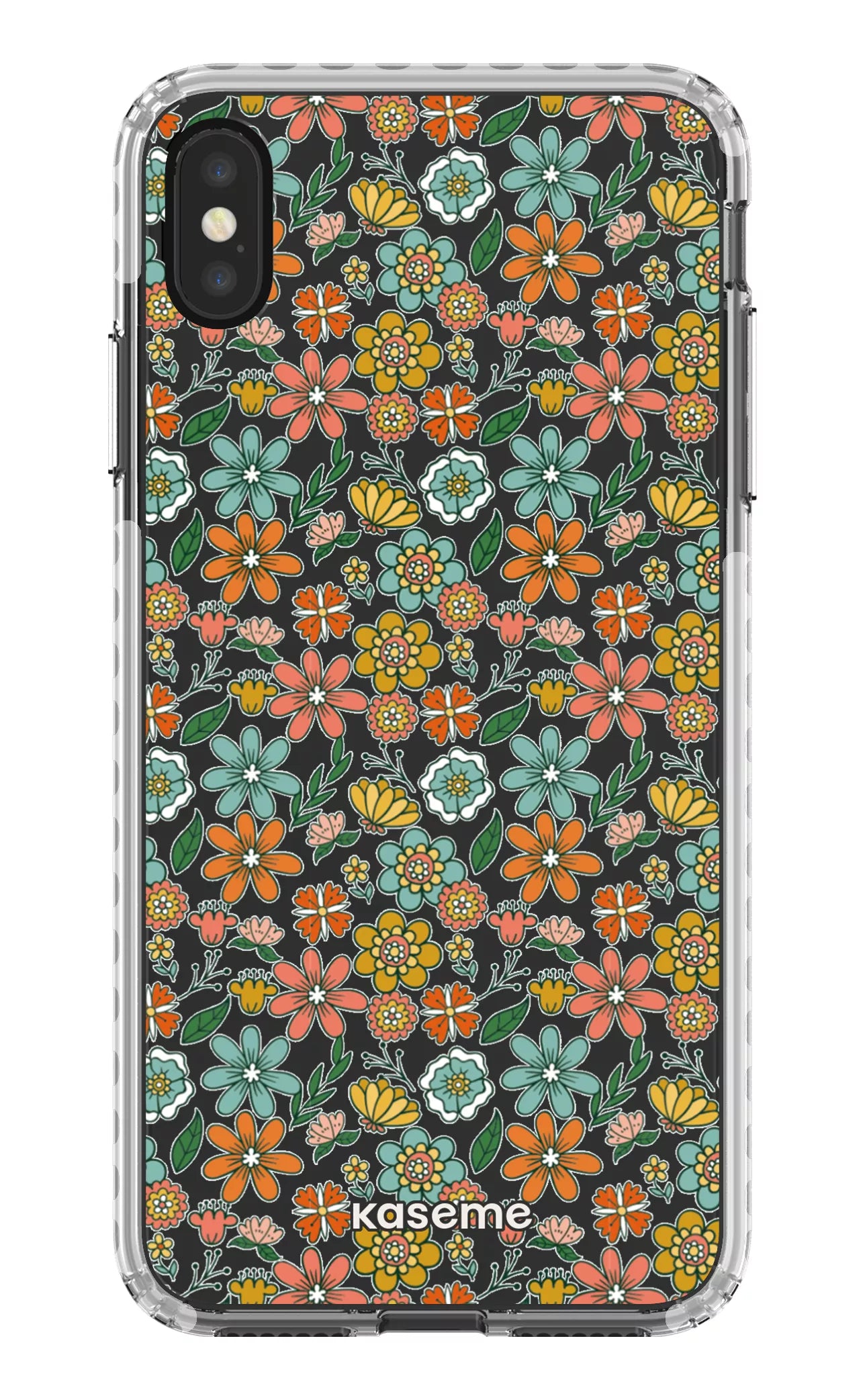 iPhone XS Max Clear Case - White Bohemian Clear Case -