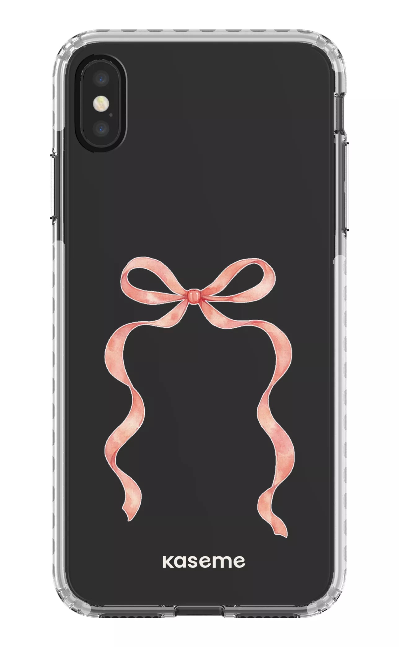 iPhone XS Max Clear Case - White Celeste Clear Case -