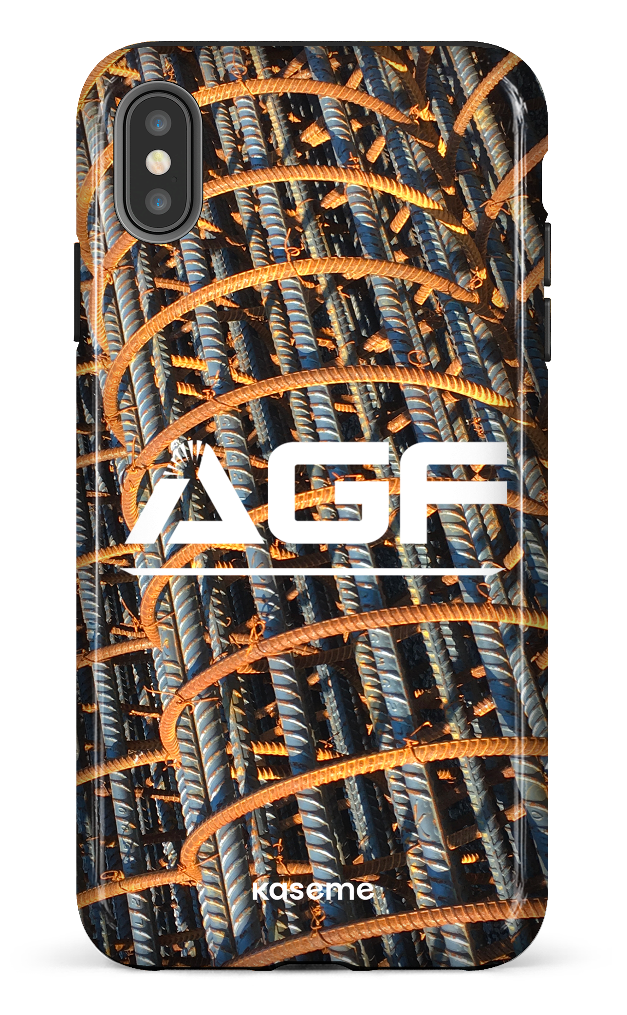iPhone XS Max tough AGF Acier -