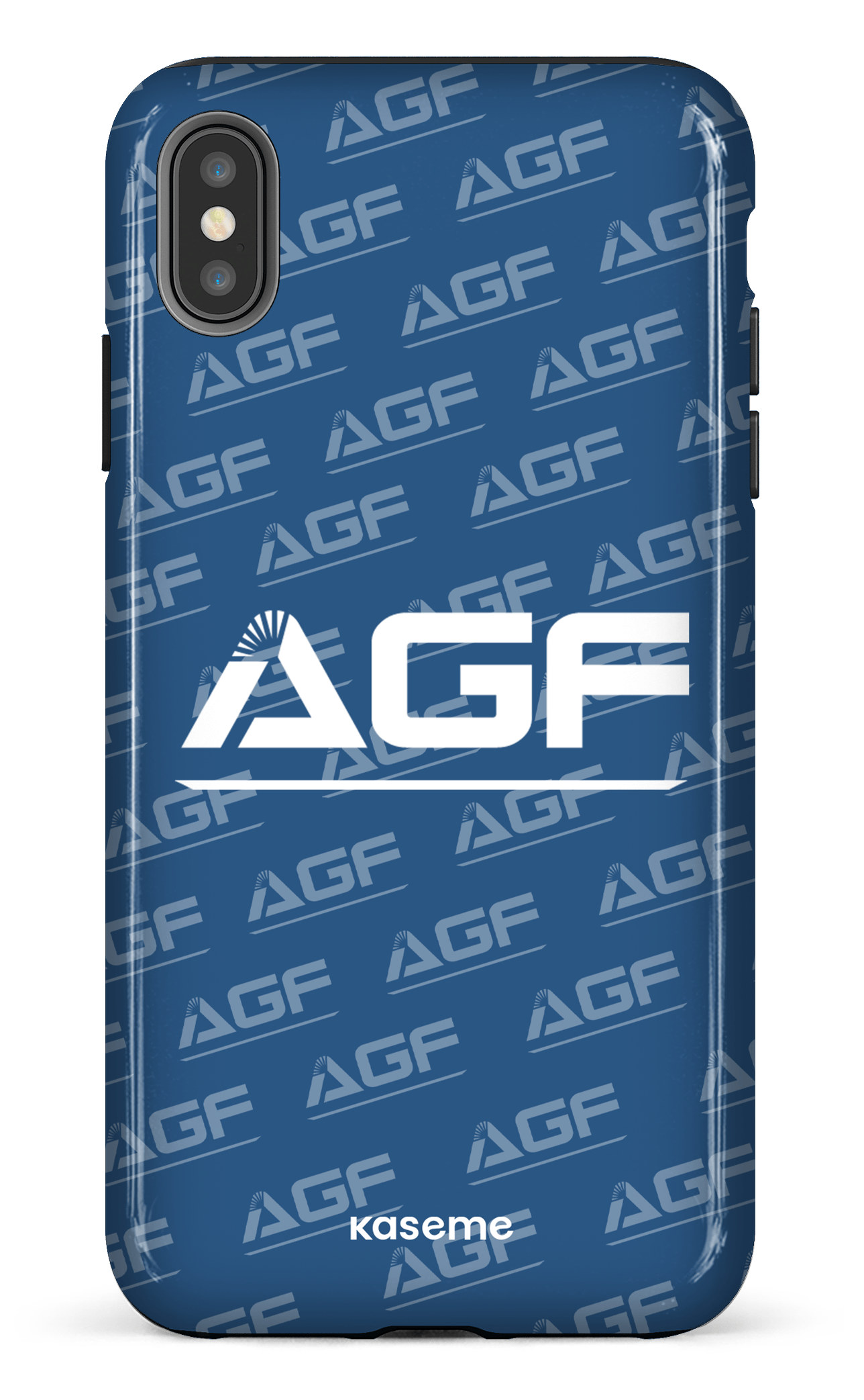 iPhone XS Max tough AGF Bleu -
