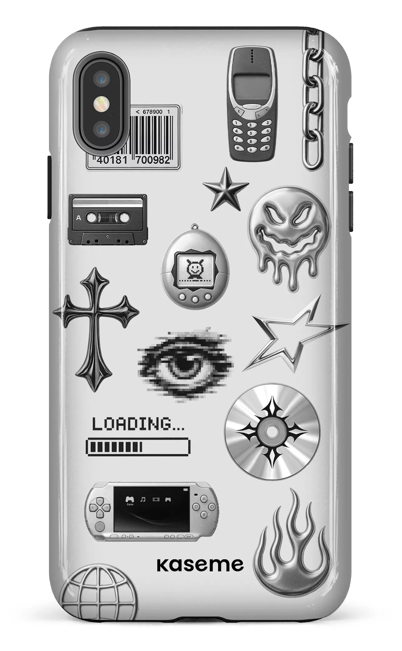 iPhone XS Max tough Chrome -