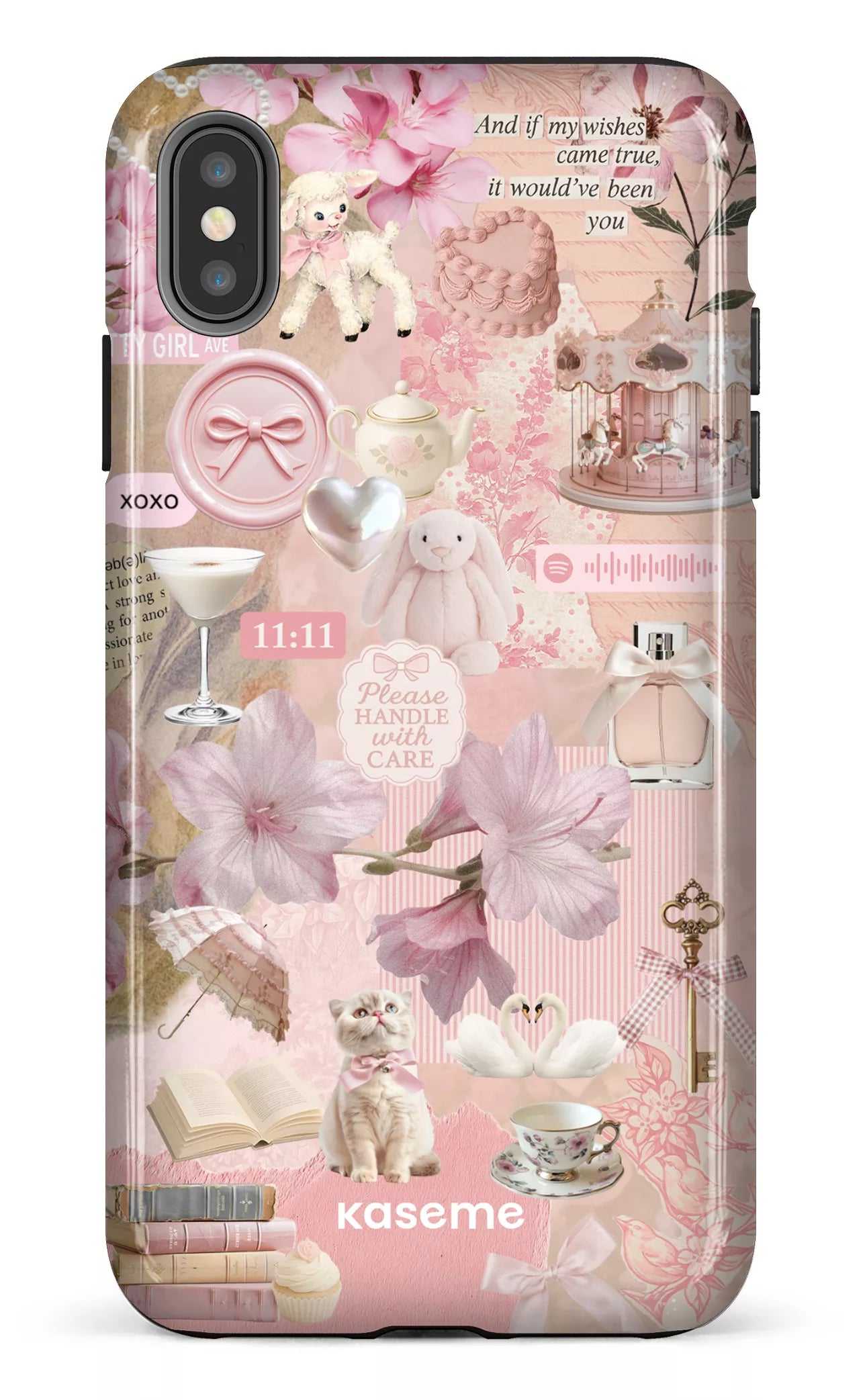 iPhone XS Max tough Coquette Diary -