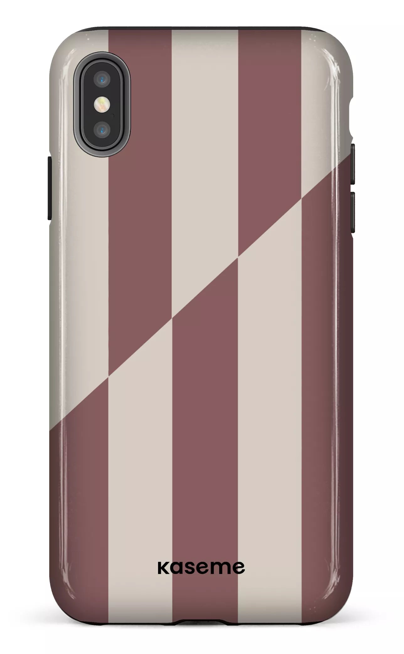 iPhone XS Max tough Divided Brown -