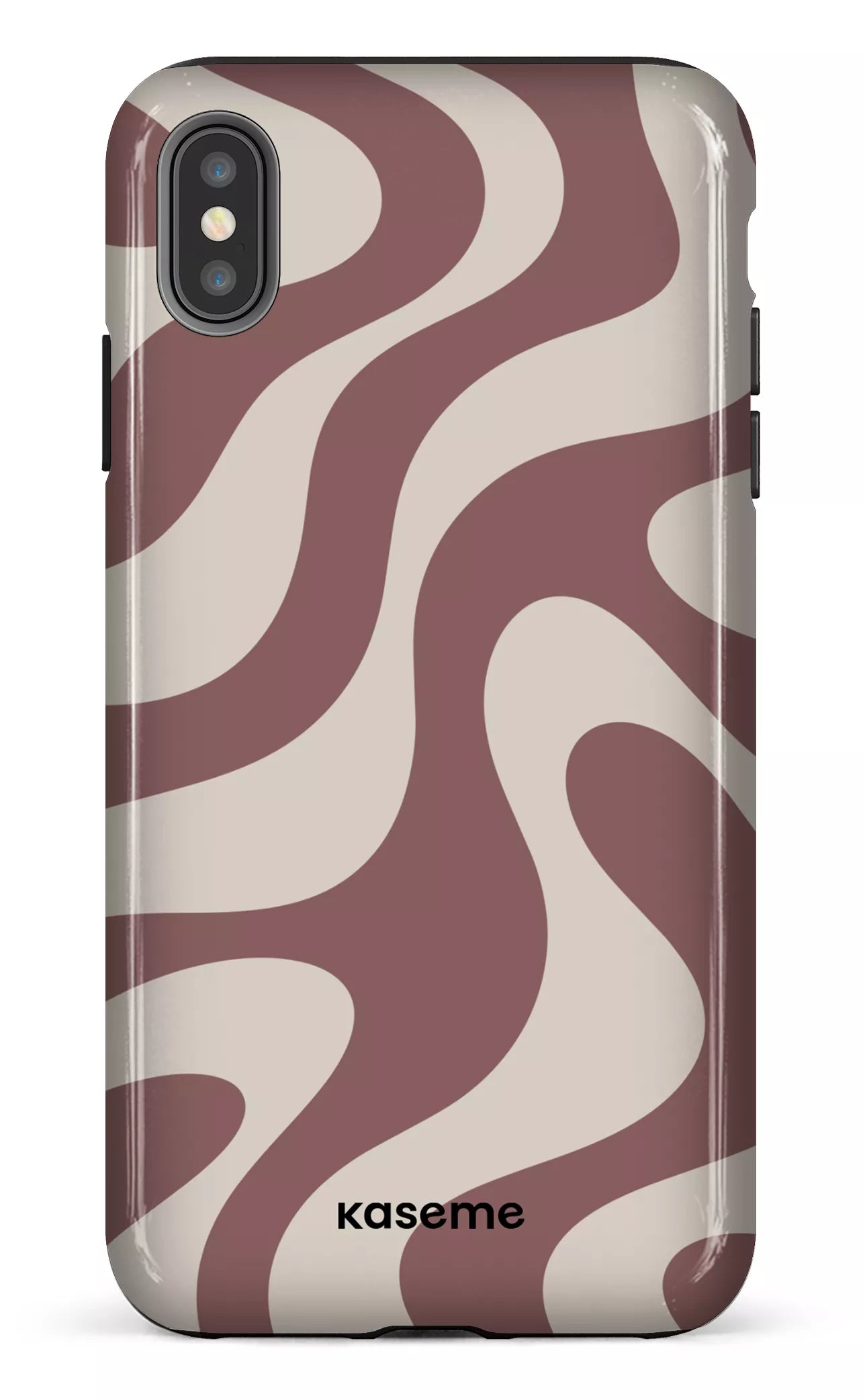 iPhone XS Max tough Flow Brown -