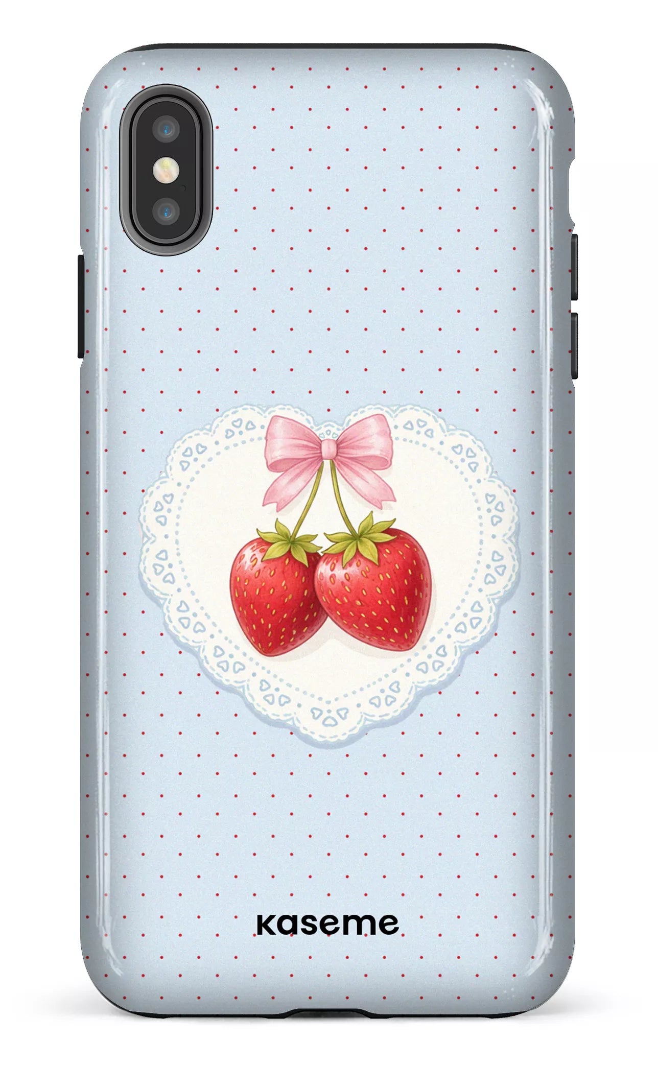 iPhone XS Max tough Fresa Lace Blue -