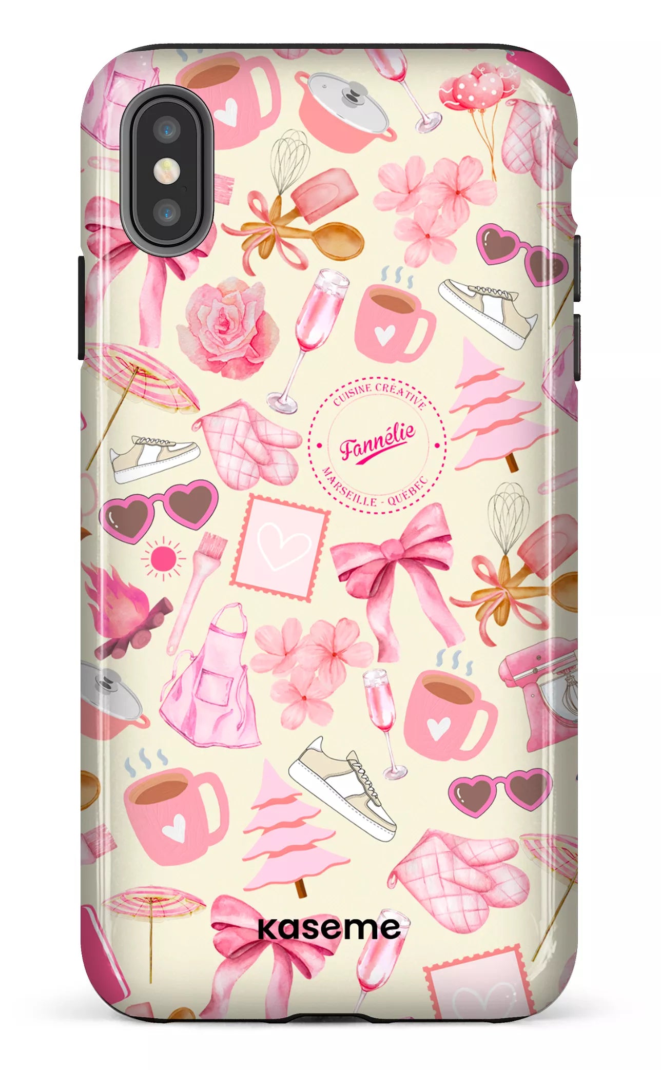 iPhone XS Max tough Les icônes de Fannélie -