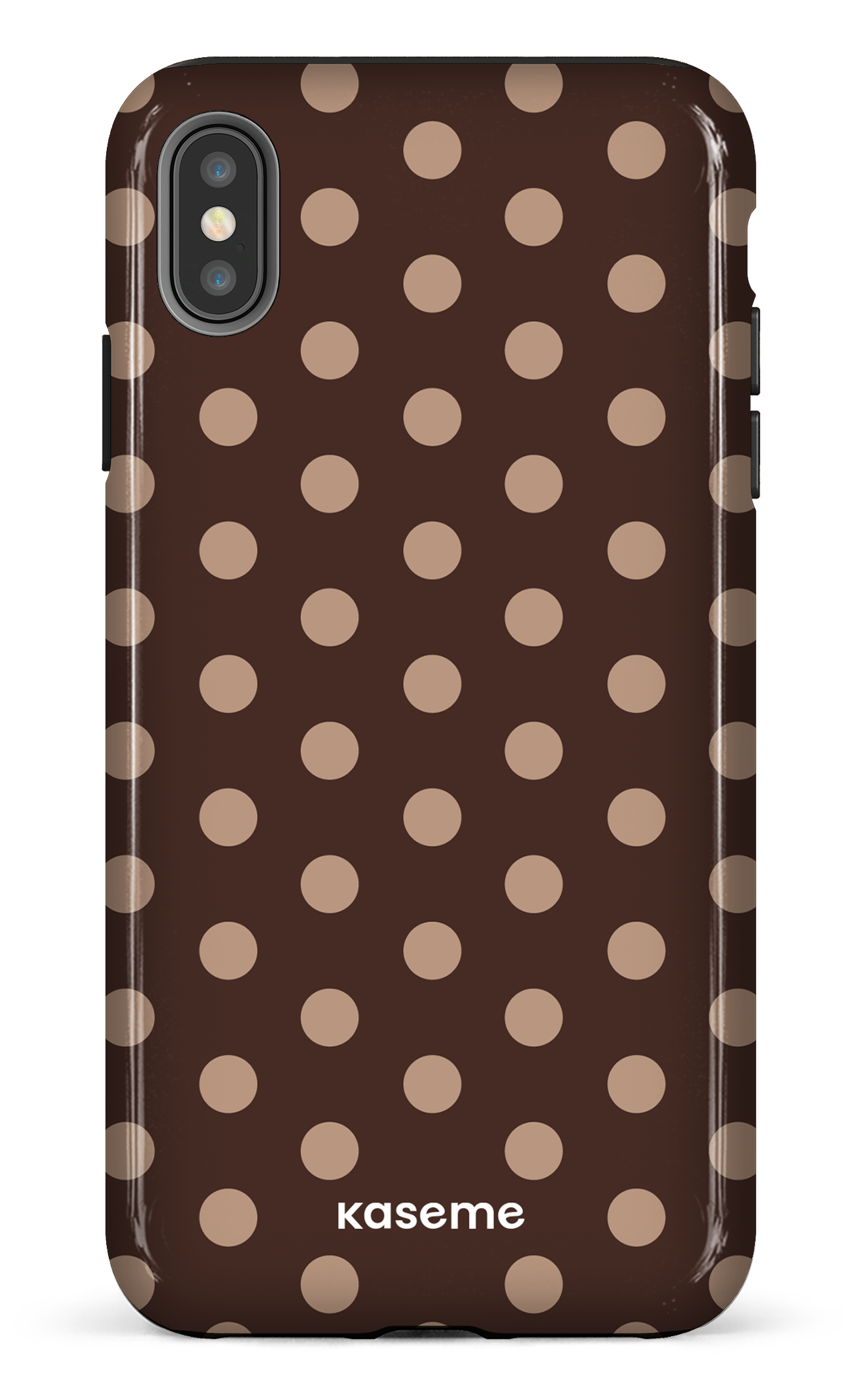 iPhone XS Max tough Loopie Brown -