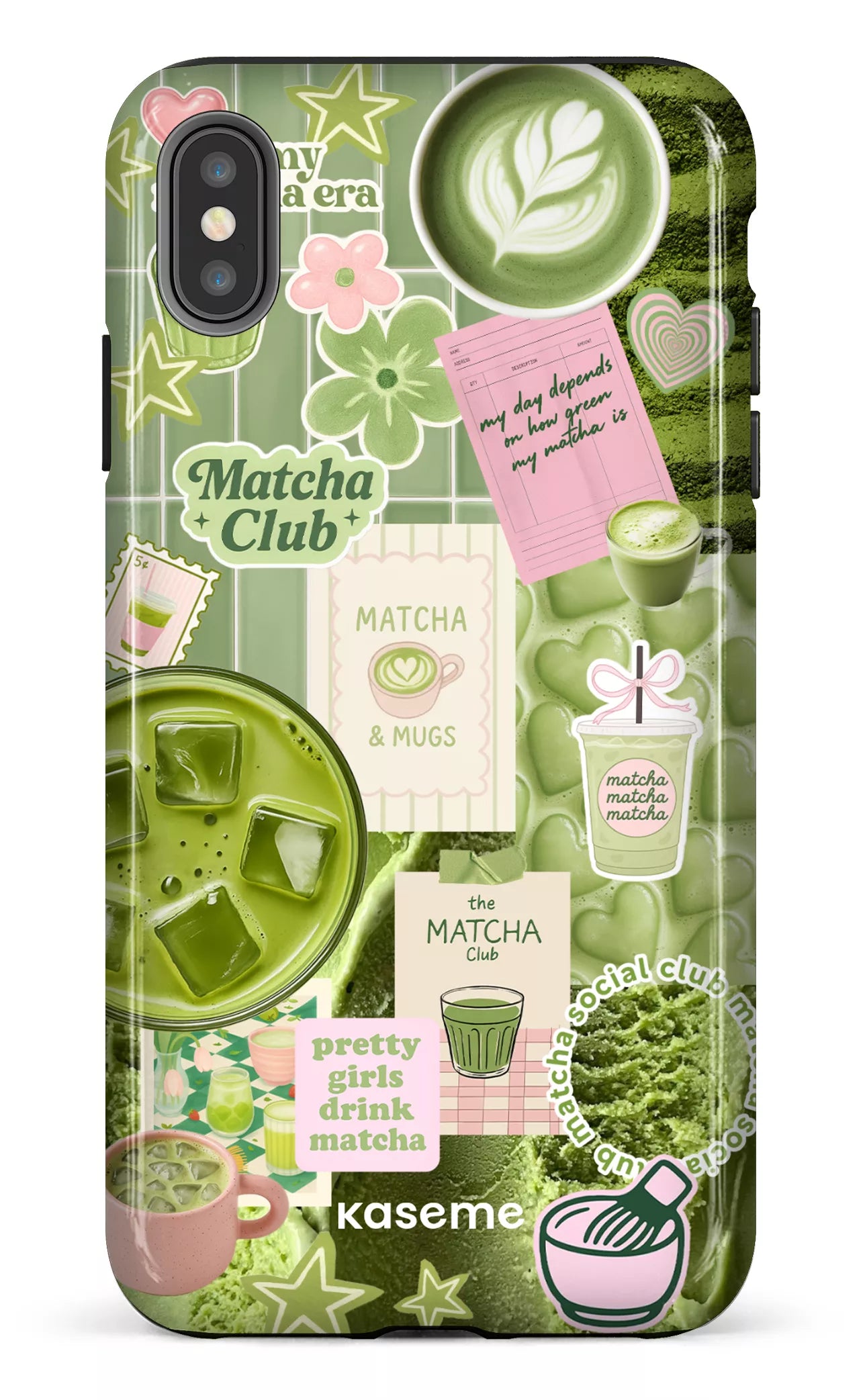 iPhone XS Max tough Matcha Rituals -