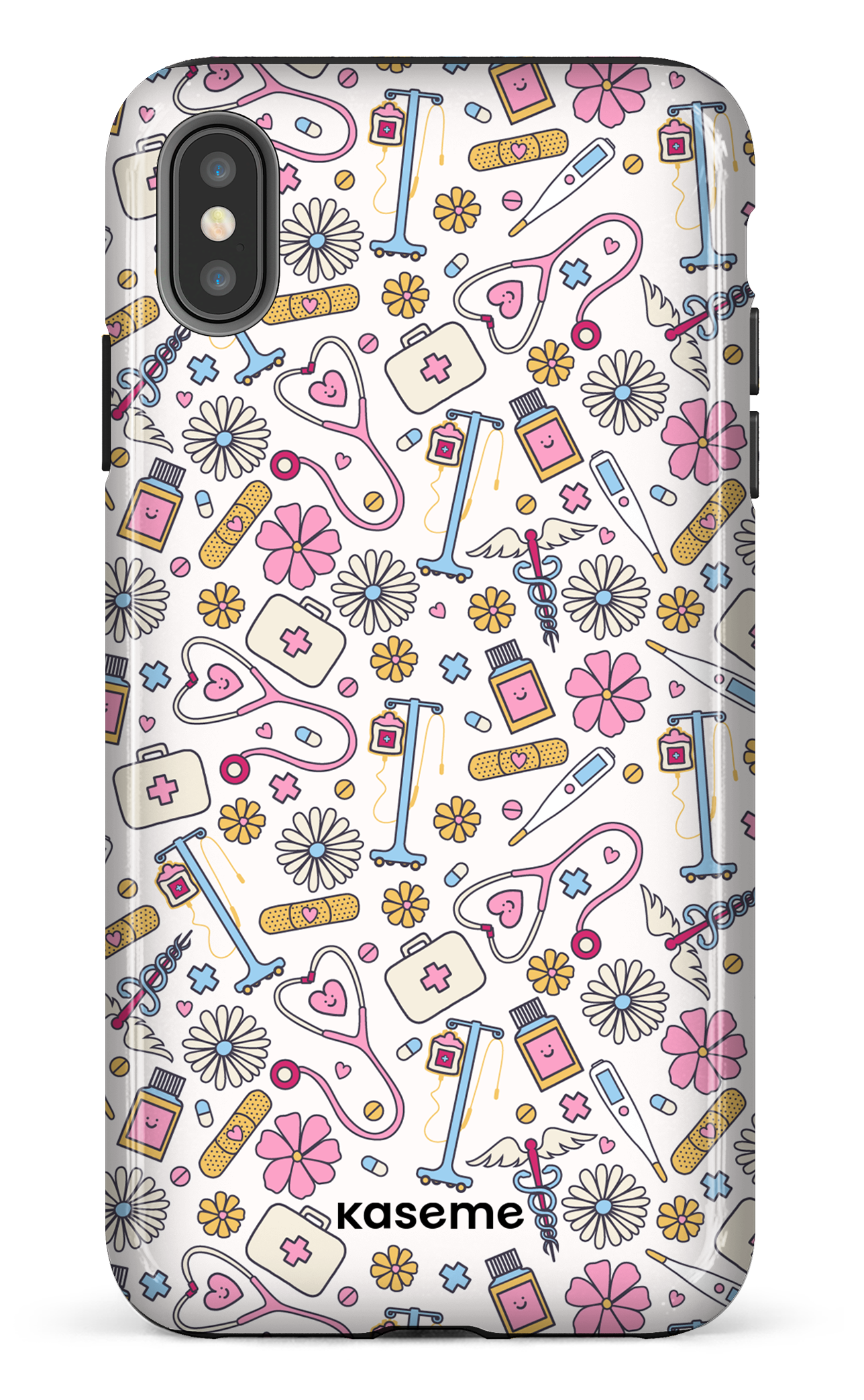 iPhone XS Max tough Remedy Pink -