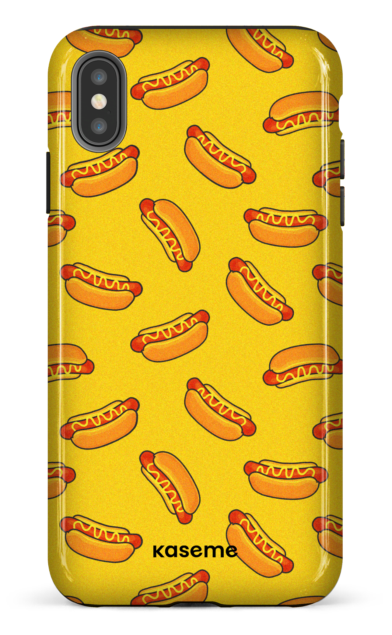 iPhone XS Max tough Steam Yellow -