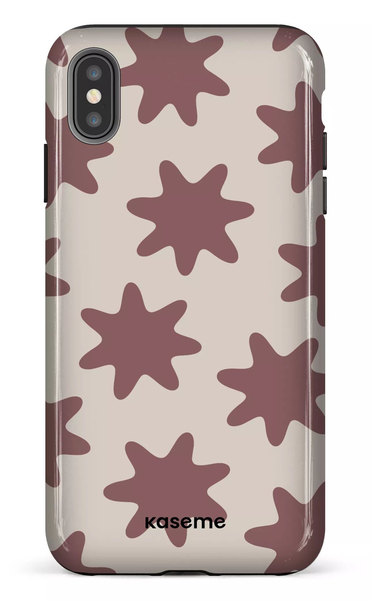 iPhone XS Max tough Unframed Brown -