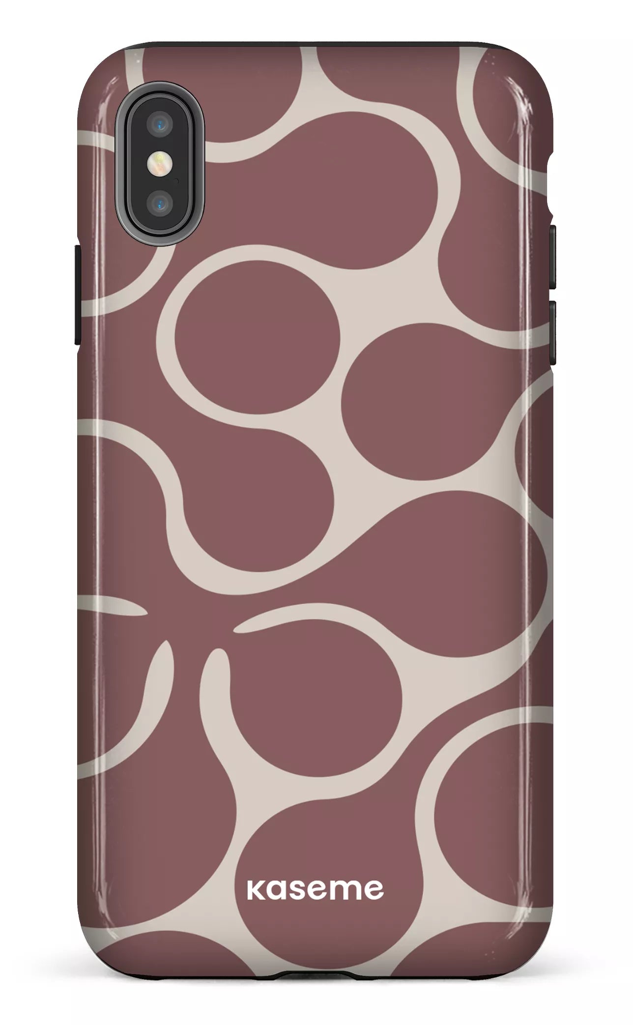 iPhone XS Max tough Unscripted Brown -