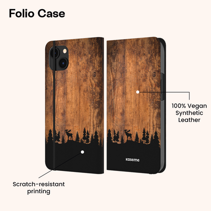 Fall Flowers - Folio Case - iPhone 15 Pro Max