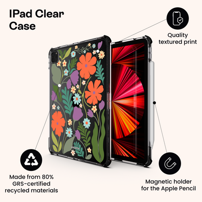 Tulip Kisses - iPad Clear Case - iPad Air 10.9"