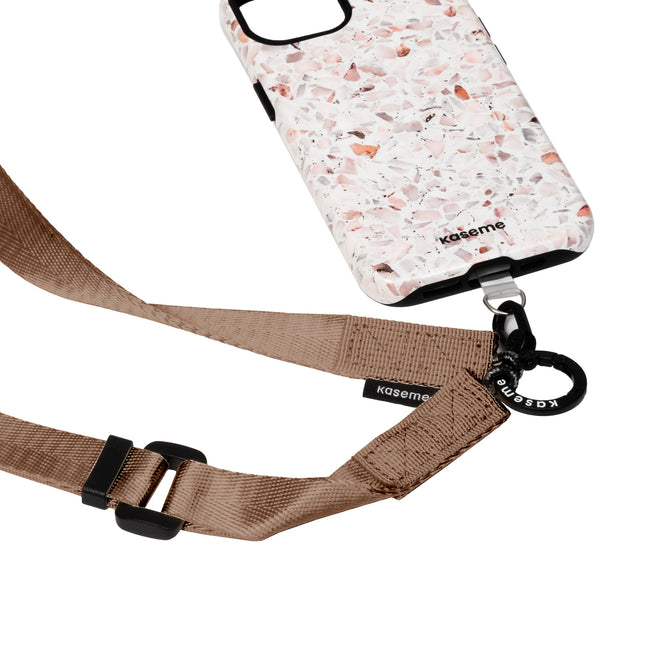 Crossbody Phone Strap Brown