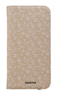 Posy Beige Folio Case