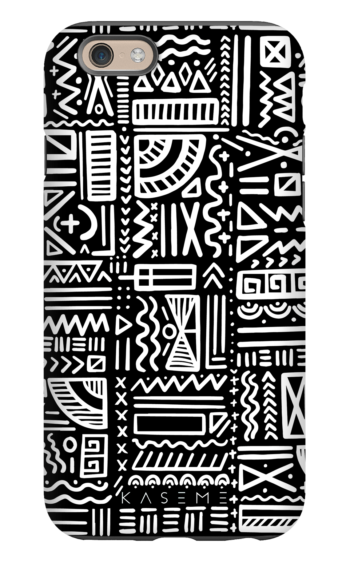 Aztec black phone case - iPhone 6/6s