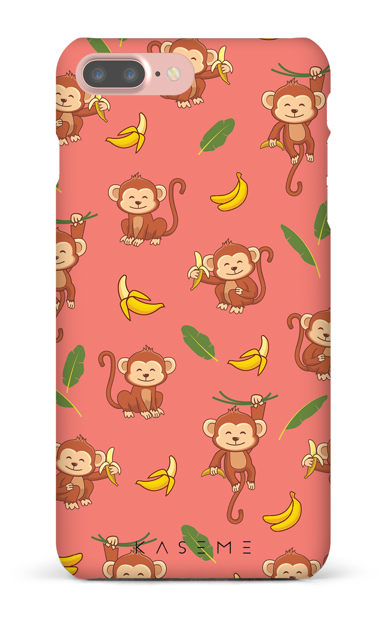 Happy Monkey red - iPhone 7 Plus