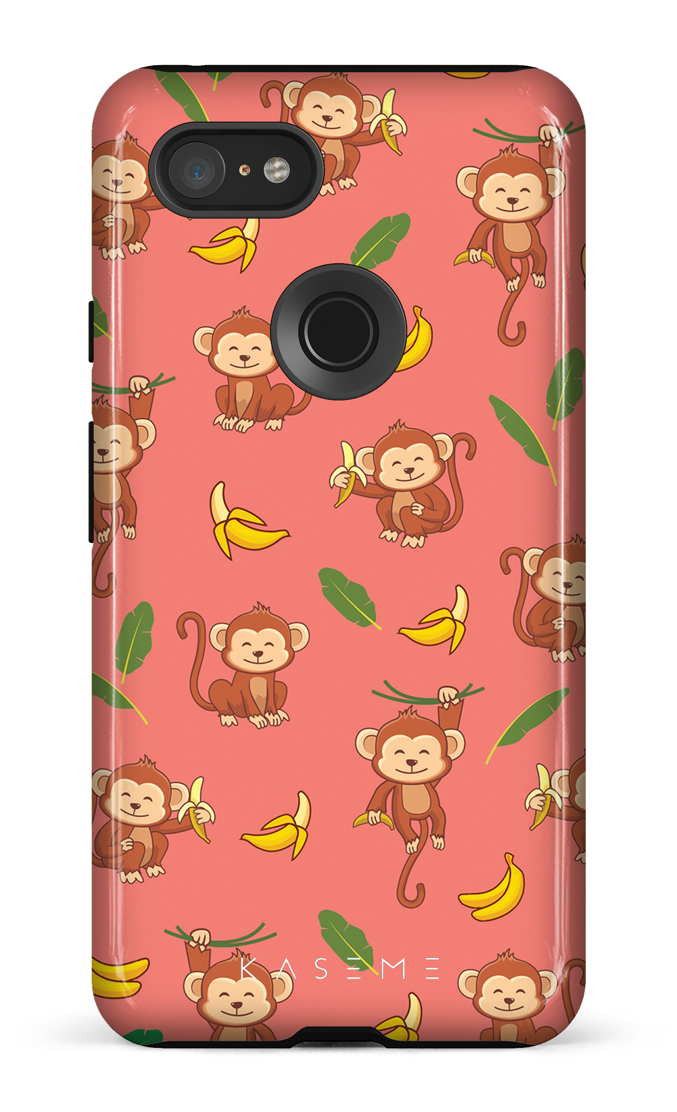 Happy Monkey red - Google Pixel 3 XL