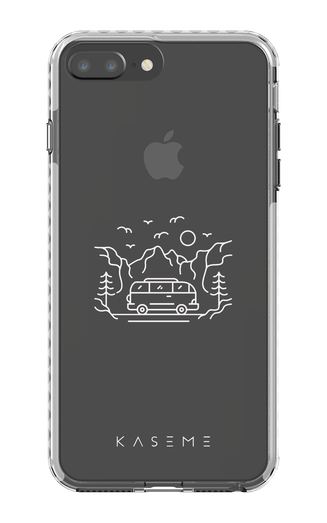 Camp Life Clear Case - iPhone 8 Plus