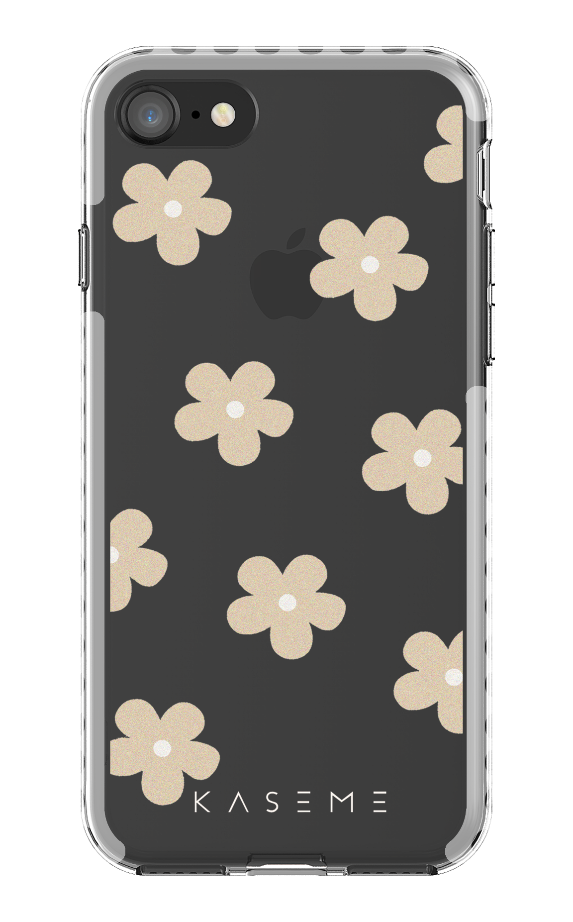 Woodstock Beige Clear Case - iPhone SE