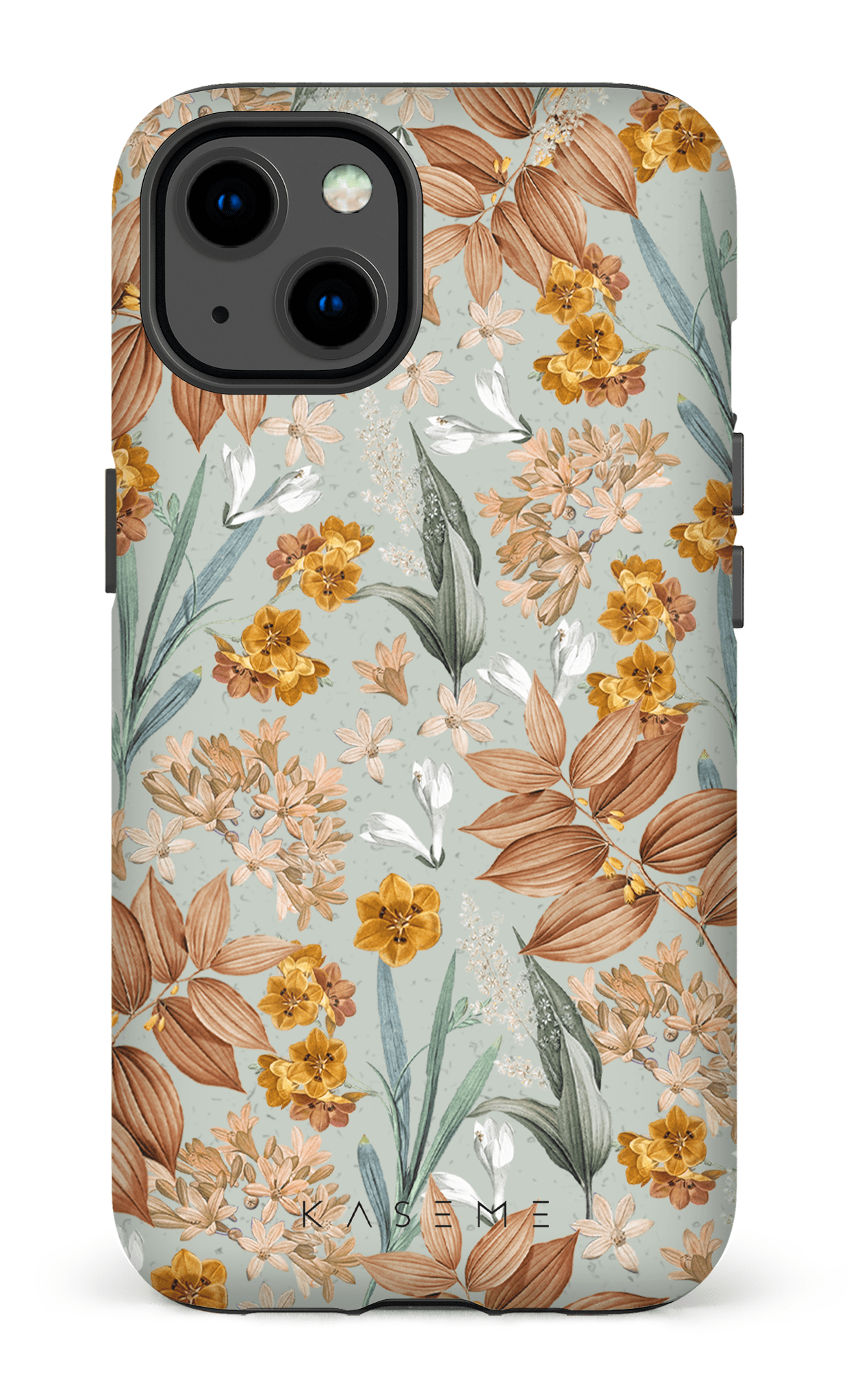 Autumn Leaves Blue by Sarah Couture - iPhone 13