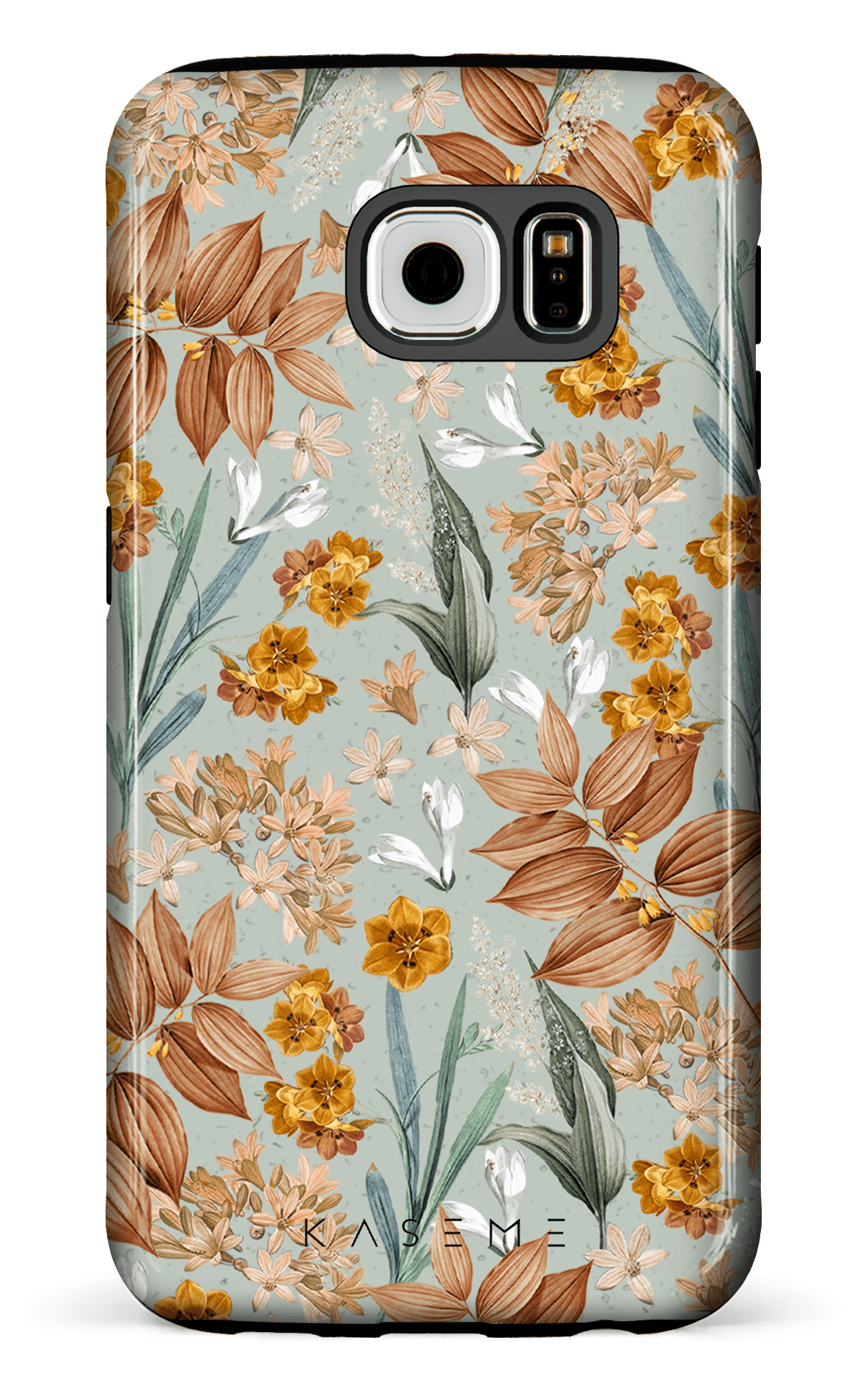 Autumn Leaves Blue by Sarah Couture - Galaxy S6