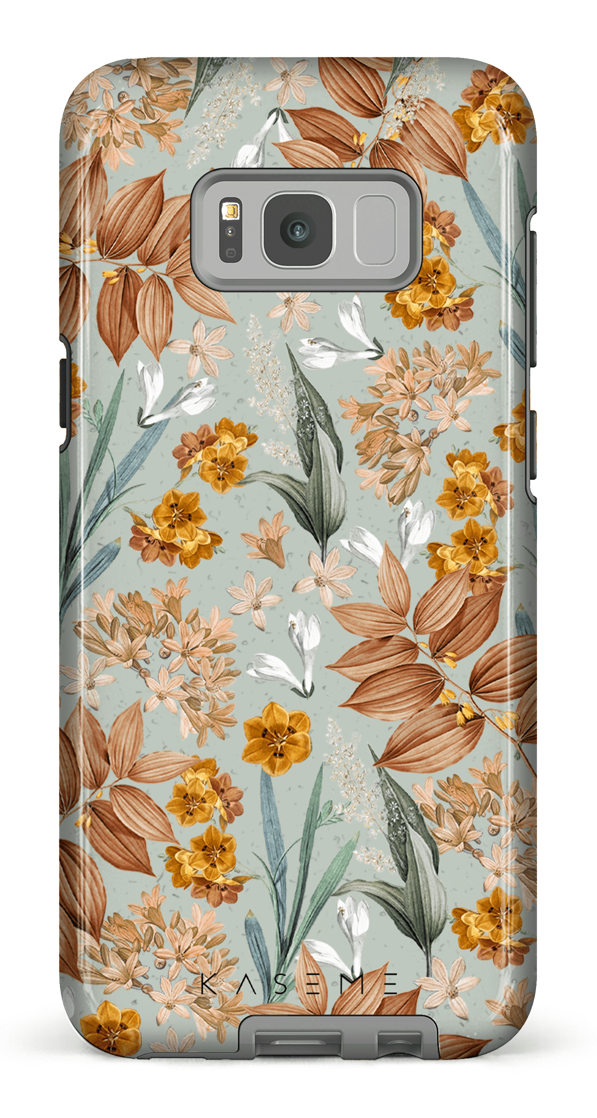 Autumn Leaves Blue by Sarah Couture - Galaxy S8 Plus