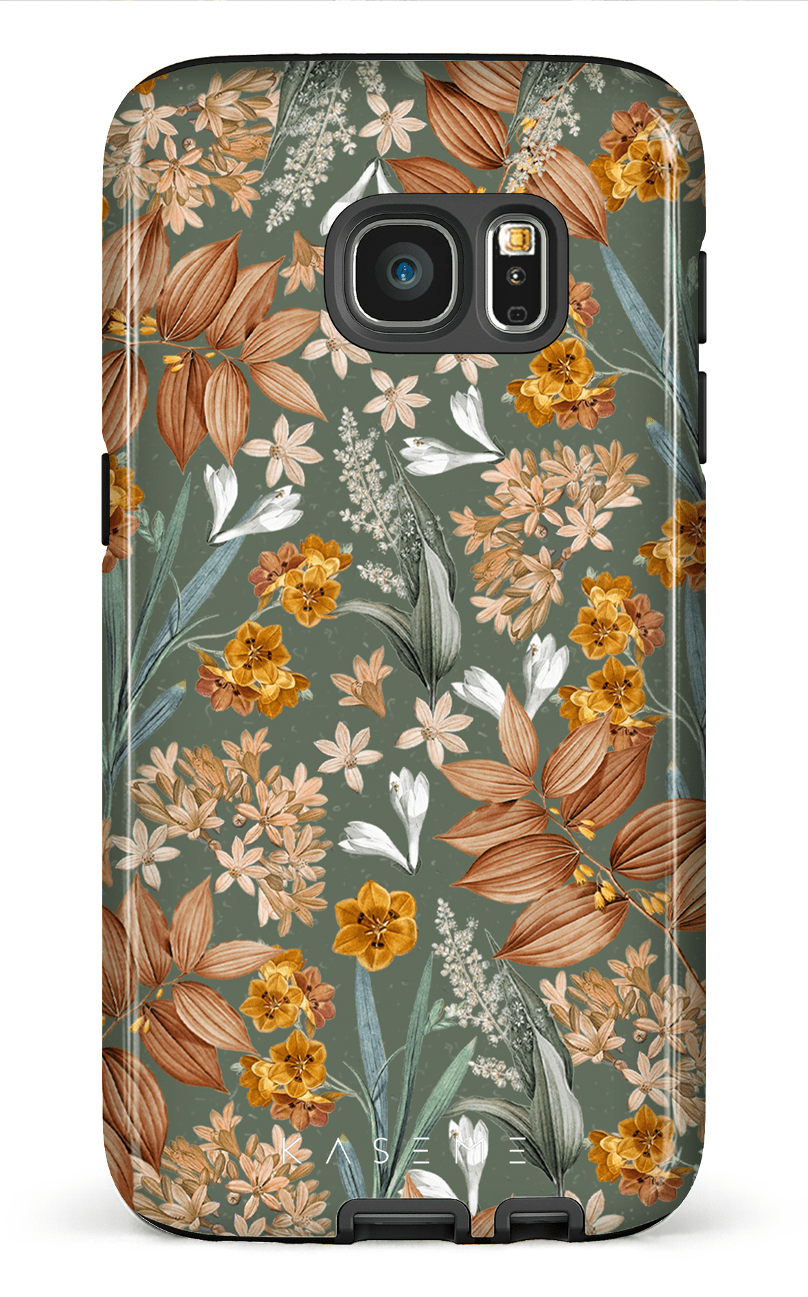 Autumn Leaves Green by Sarah Couture - Galaxy S7